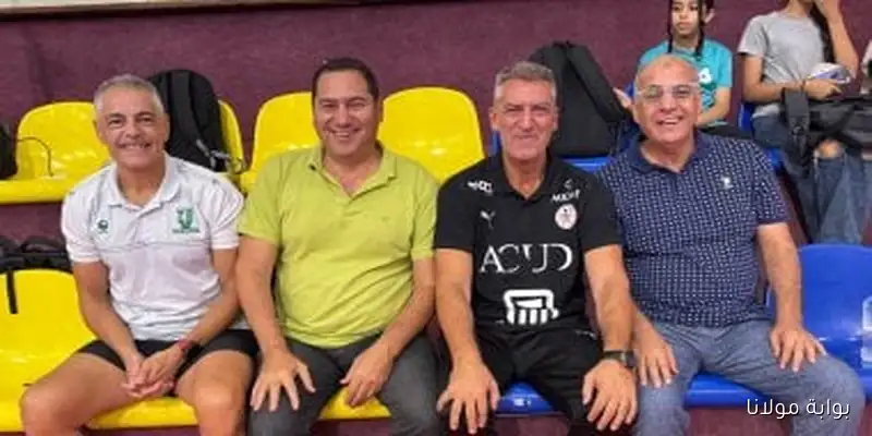 استقبال حافل لطارق محروس خلال زيارته لمعسكر منتخب اليد