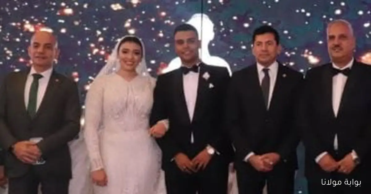 مدير مديرية الشباب والرياضة بالجيزة يحتفل بزفاف نجله وسط أجواء مميزة