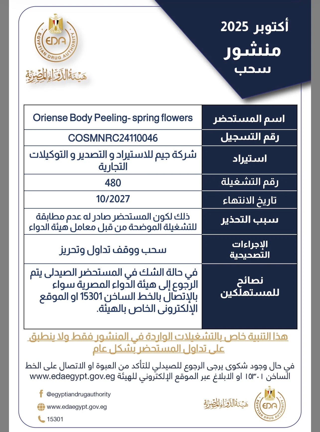 الأدوية المسحوبة الأدوية المسحوبة