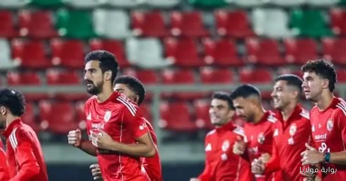 الأهلي يخوض أولى تدريباته في بورندي تحت زخات المطر والرعد استعداداً لدوري الأبطال مع صور مميزة