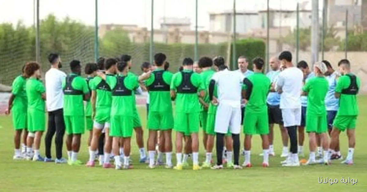المصري يكمل تحضيراته في طرابلس لمواجهة الاتحاد الليبي في الكونفدرالية