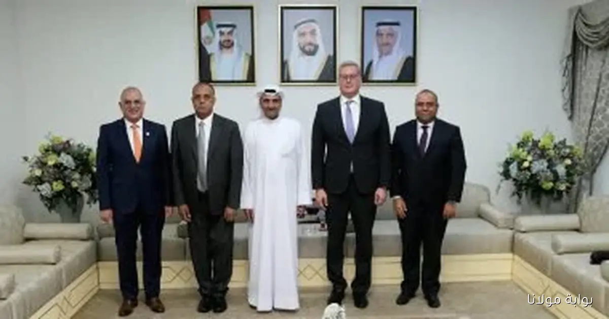 حاكم الفجيرة يلتقي وزير البترول لاستكشاف سبل تعزيز التعاون بين مصر والإمارات