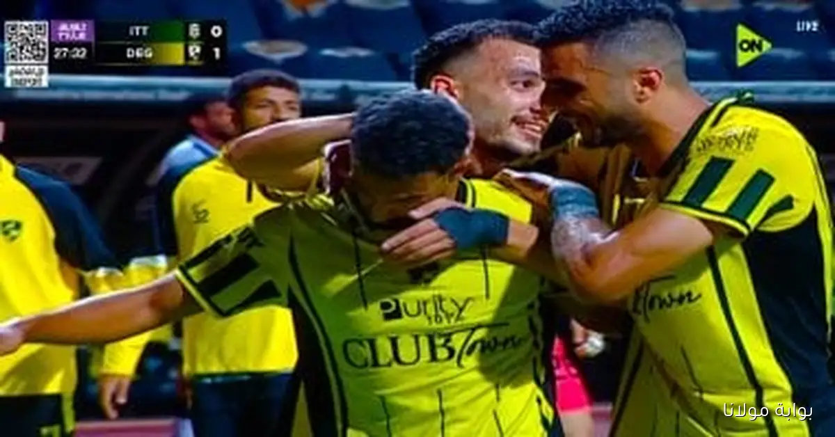 دجلة يتصدر الشوط الأول بهدف رائع من دياسطى أمام الاتحاد السكندرى بالفيديو