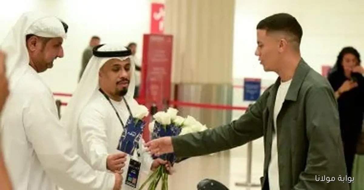 استقبال حافل بالورود لبعثة الزمالك في الإمارات قبل السوبر