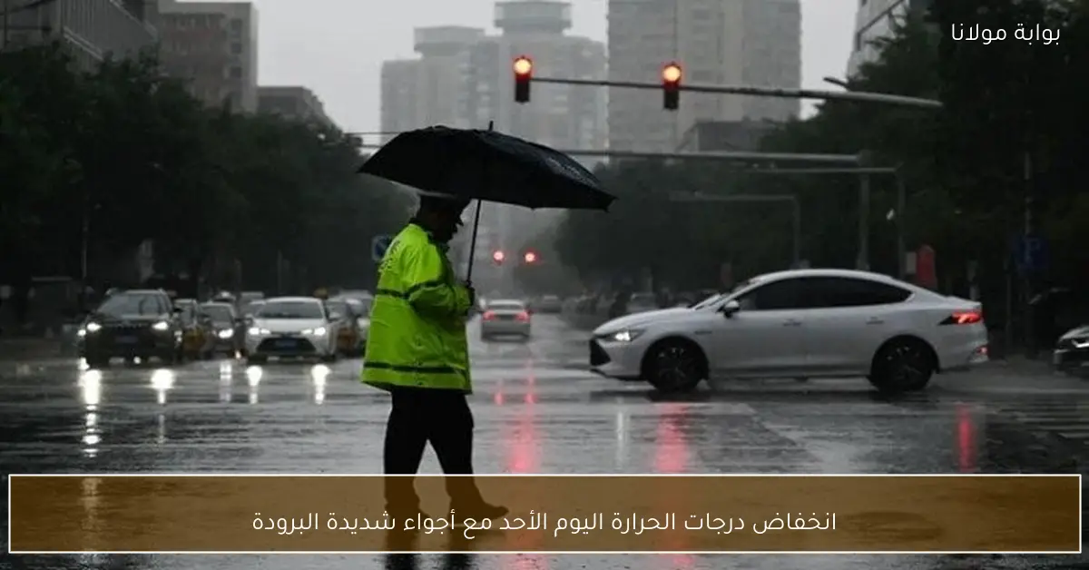 انخفاض درجات الحرارة اليوم الأحد مع أجواء شديدة البرودة