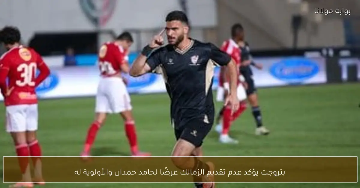 بتروجت يؤكد عدم تقديم الزمالك عرضًا لحامد حمدان والأولوية له