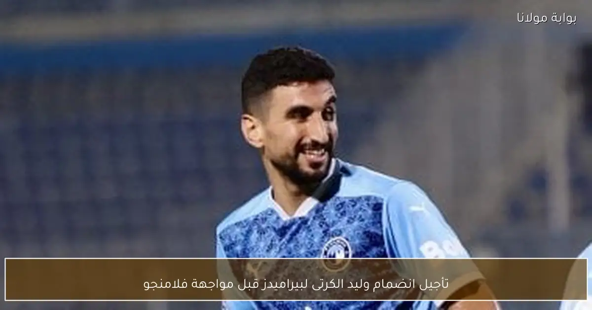 تأجيل انضمام وليد الكرتى لبيراميدز قبل مواجهة فلامنجو