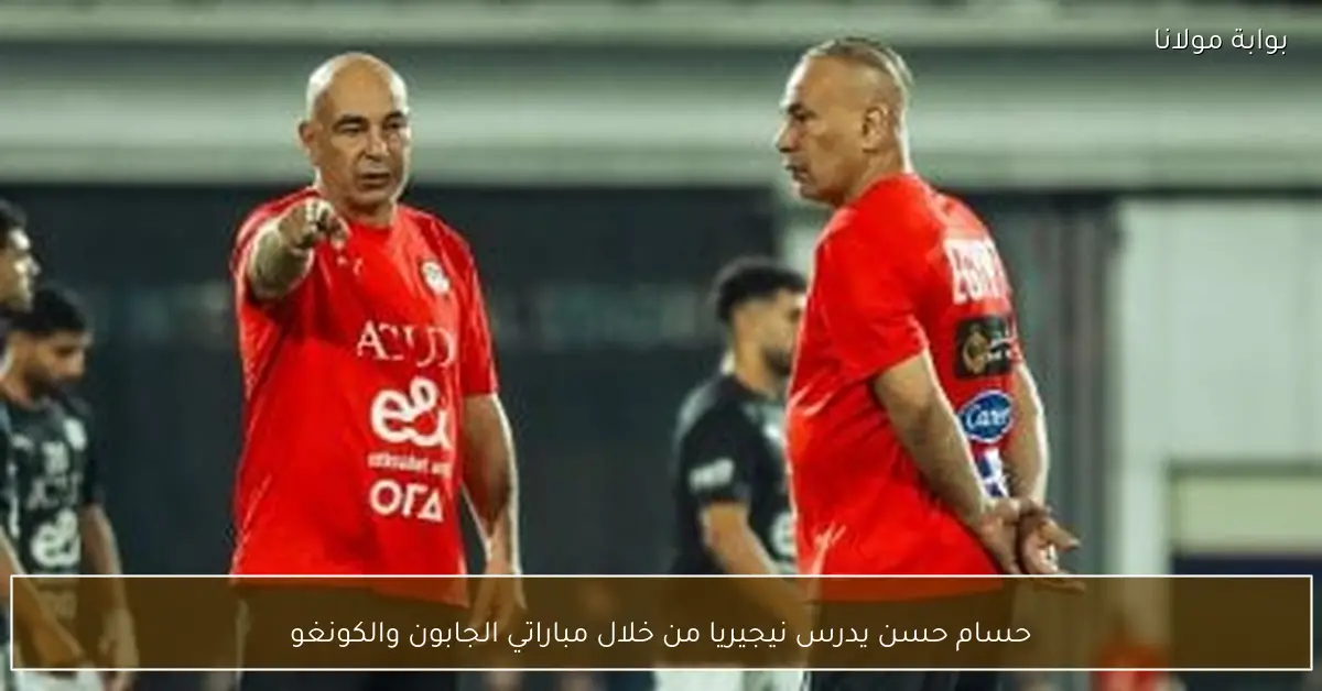 حسام حسن يدرس نيجيريا من خلال مباراتي الجابون والكونغو