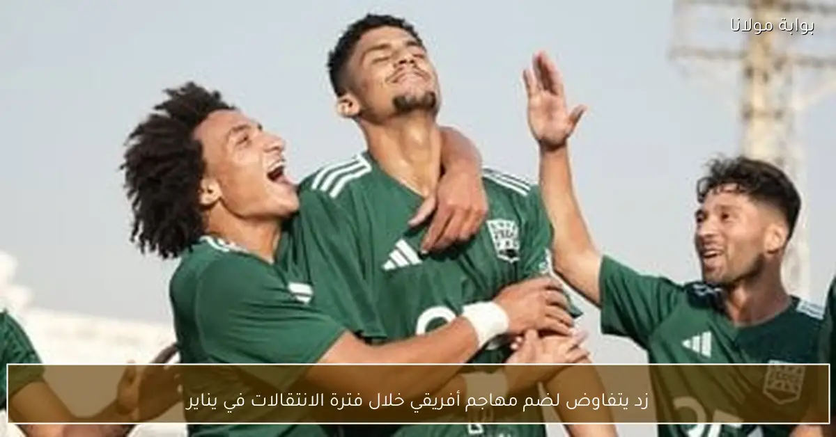 زد يتفاوض لضم مهاجم أفريقي خلال فترة الانتقالات في يناير