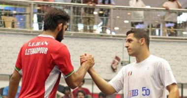 مصر تحقق انتصارًا كبيرًا على إيران في افتتاح كأس العالم للاسكواش بالهند